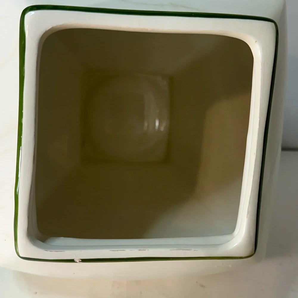 El Paso Biscotti Works Ceramic Cookie Jar Tuscan Villa Hand Painted Canister - Picture 6 of 9